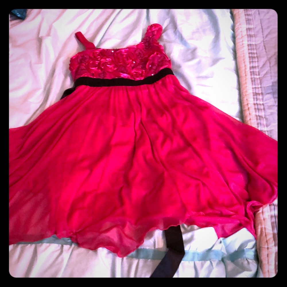 Pink formal dress